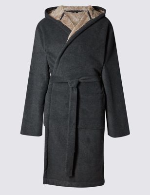 Stay Soft Bonded Fleece Dressing Gown